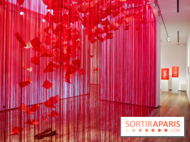 Expo Memory Under The Skin de Chiharu Shiota à Paris, nos photos