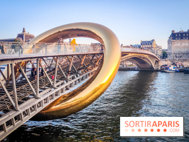 Nuit Blanche 2023 : une installation inoubliable sur la passerelle Léopold Sédar Senghor !