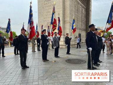 flamme soldat inconnu Arc de Triomphe