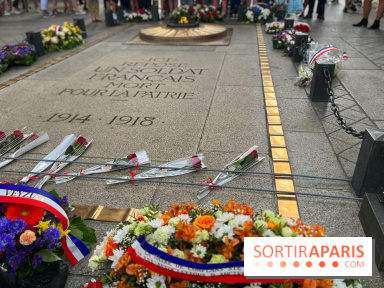 flamme soldat inconnu Arc de Triomphe