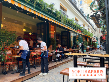 Brasserie des Prés - Devanture terrasse