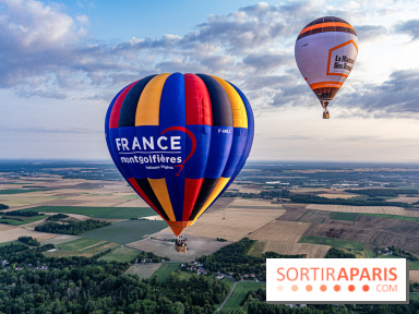 Montgolfière à Fontainebleau, vol au dessus de l'Ile-de-France