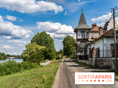 Village de Bois-le-Roi : les Affolantes en bord de Seine -  A7C8851