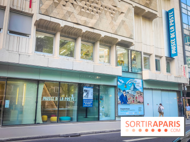 Nouvelles du paradis, la carte postale de vacances : l'exposition ensoleillée au Musée de la Poste - IMG20230905194312