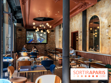 Quai 108, restaurent - bar - terrasse - Hilton Opéra - Saint-Lazare -  A7C0453