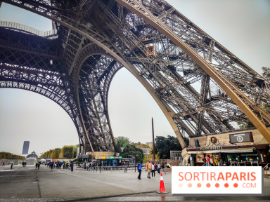 Tour Eiffel : une exposition inédite gratuite en hommage à Gustave Eiffel sur le parvis - nos photos