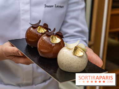Bûche de Noël du Saint James 2023 par Jeanne Lacourt