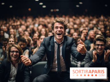 Photos d'Illustrations MidJourney : spectacles d'humour - 6