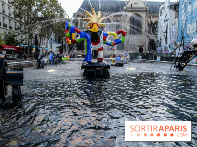 La Fontaine Stravinsky restaurée à Paris, nos photos