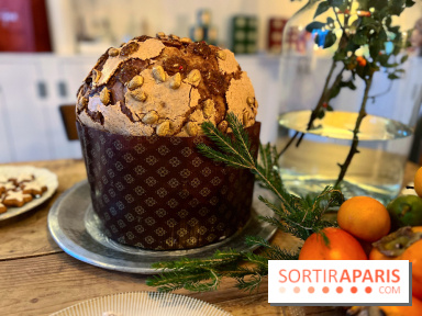 Panettone de Noël 2023 Christophe Louie x Dammann Frères