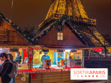 Marché de Noël 2023 au pied de la tour Eiffel - Quai Jacques Chirac - image00062