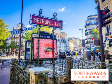 Visuels métro - Rue du Bac ligne 12