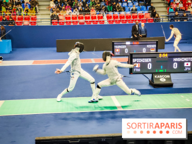 Coupe du monde de Fleuret 2024 - stade Pierre de Coubertin - Coupe du monde de Fleuret 2024 - stade Pierre de Coubertin - escrime