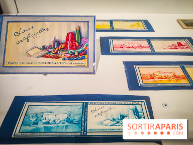 Carnets de timbres dans l'air du temps, l'exposition originale du musée de la Poste - nos photos - IMG20240130183834