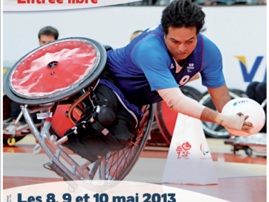 Coupe de France de rugby-fauteuil au Stade Pierre de Coubertin