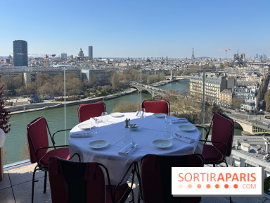 Bonnie : un déjeuner rapide avec une vue sur tout Paris avec leur formule "power lunch" 