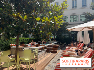 Une piscine éphémère s'installe au Hoxton Paris pour l'été