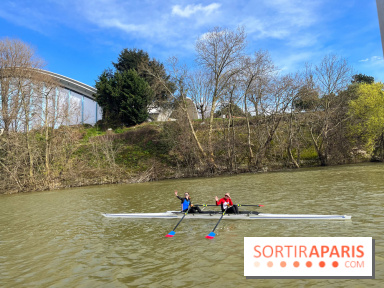 Croisière olympique sur l'île Saint-Denis - aviron Ile des Vannes