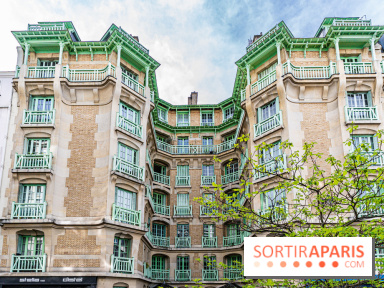 Insolite, la façade originale de la rue Blomet Paris 15e - photos