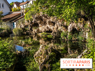 Parc du Dr Fauvel à Villennes sur Seine, grotte et cascades -  A7C1610 HDR