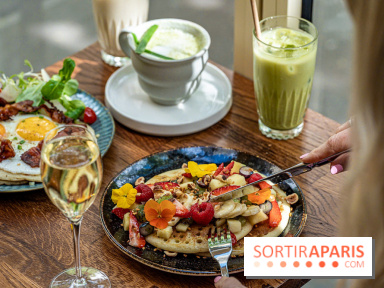 Fu Patisserie et coffee shop Paris 13e -  pancake aux fruits