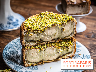 Nèulo Pâtisserie,le Paradis du flan par Pierre Jean Quinonero -  flan pistache