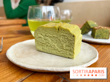 Restaurant Iné - Cheesecake matcha