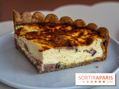 Taårtt, la pâtisserie - salon de thé Paris 15e aux tartes en tous genres - quiche lorraine