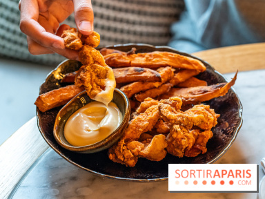 Brunch du Vesper Paris 7e - buffet à volonté et plats à table -  poulet frit - menu enfant