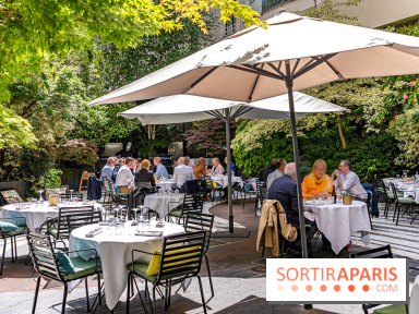 La terrasse du Jardin Privé à Châtelet Les Halles en mode barbecue