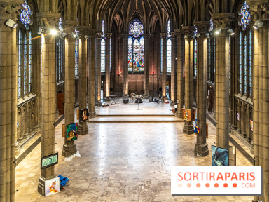 À la croisée des arts, le festival street art gratuit dans la Chapelle Jeanne d'Arc Paris 14e  et fête de la musique 2024 -  A7C7421 HDR