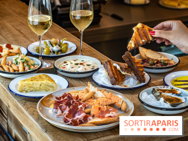 Tina restaurant - bar à Tapas Paris 6  -  assiettes à partager