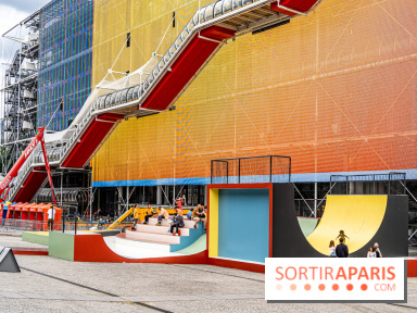 Cycloïde Piazza, le skatepark et œuvre d’art de Raphaël Zarka au Centre Pompidou
