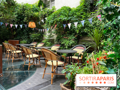 Le Potager, Roch Hotel & Spa - Terrasse patio verdoyant