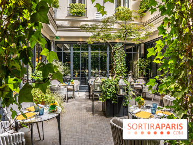 La terrasse cachée du Burgundy pour déjeuner au soleil dans le 8e -  A7C8455
