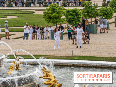 JO Paris 2024 : Les porteurs et relais de la flamme à Versailles -  Patrick Bruel