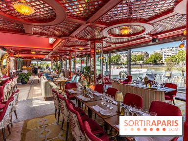 La Plage Parisienne, restaurant et terrasse en bord de Seine Quai de Javel