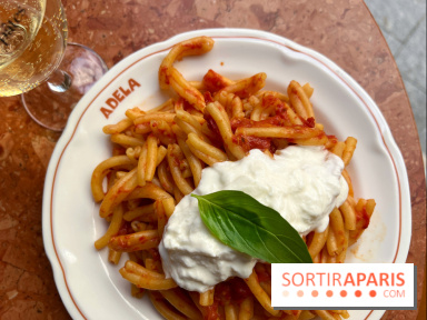 Adela - Pâtes tomates cerises et stracciatella