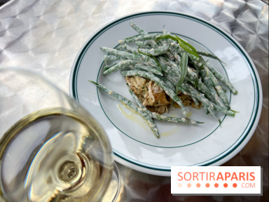Le Cornichon - Poulet rôti, haricots verts