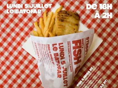 Street food
soirée
Batofar