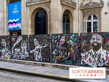 Les visages des Jeux, l'exposition street-art gratuite de Jo Di Bona à Paris