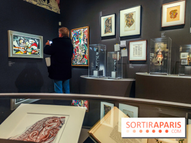 Jackson Pollock, les premières années : l'exposition rétrospective au musée Picasso Paris - photos