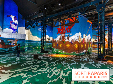 Exposition Astérix à l'Atelier des Lumières, le voyage immersif