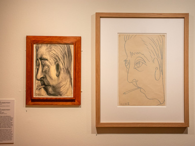 Exposition Jacques Prévert, rêveur d'images au musée de Montmartre - nos photos - DSC 1664