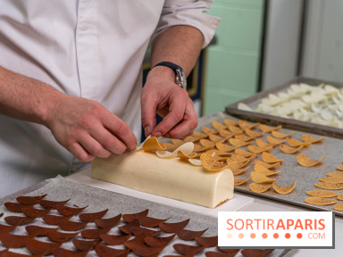 Cours de cuisine au Ritz : la bûche de Noël 2024 -  A7C6271