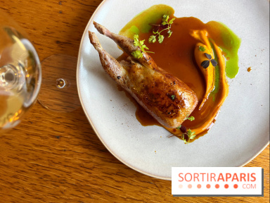 Fugue Restaurant - Caille farcie au cochon