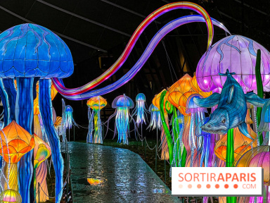 Festival des Lanternes 2024 : le bal des dinosaures, le parcours lumineux du Jardin d'Acclimatation - visuel