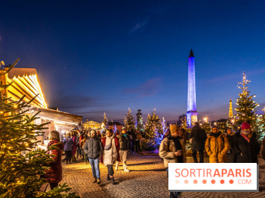 Le Marché de Noël de la Place de la Concorde à Paris -  A7C9421