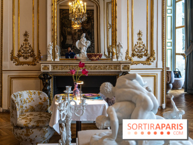 Café Ginori à Paris - tea time et apéritivo Place Vendôme - cheminée