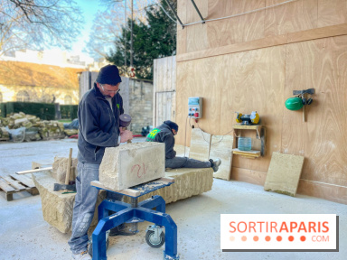 Chantier de reconstruction de la flèche de Saint-Denis  - IMG 8171